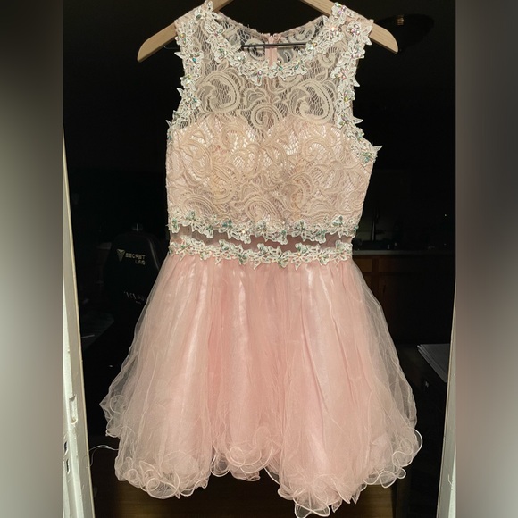 Elizabeth K Dresses & Skirts - Elizabeth K Pink Homecoming Dress